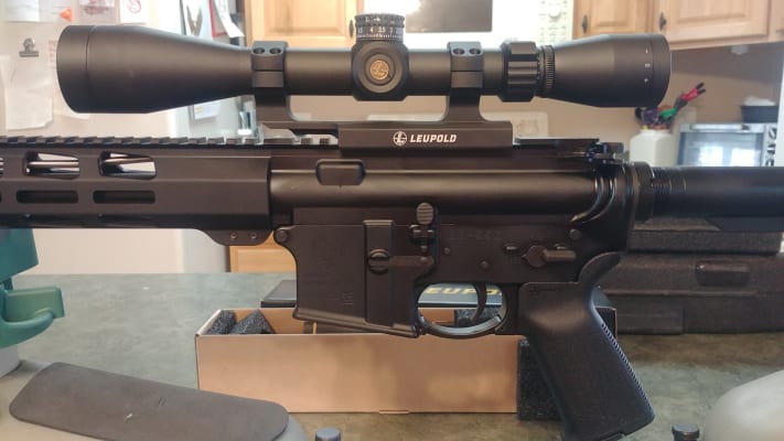 Leupold Mark AR 1-Piece Cantilever Picatinny Scope Mount 30mm Rings