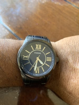 FB-01 Three-Hand Date Stainless Steel 