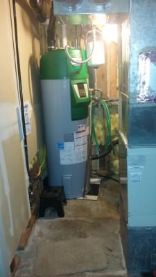 GDHE-50-LP - AO Smith GDHE-50-LP - 50 Gallon - 100,000 BTU Vertex 100 Power  Direct Vent Residential Gas Water Heater (LP Gas)