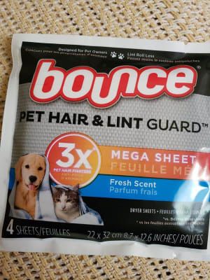 Pet Hair and Lint Guard Mega Sheets with Fresh Scent