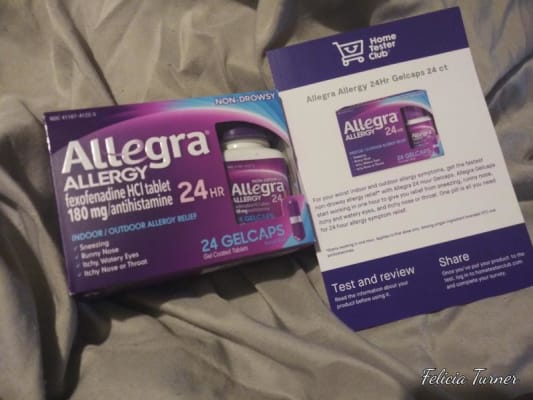 Allegra Non-Drowsy Allergy Gelcaps, 24 Hour Relief, 8 Tablets ...