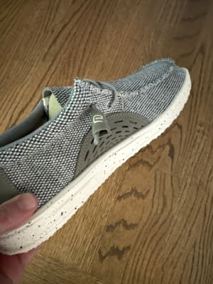 Hey dude wally free light grey on sale