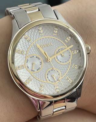 Two-Tone Stainless Steel Watch 