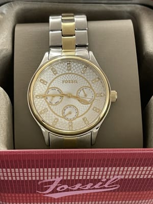 Two-Tone Stainless Steel Watch 
