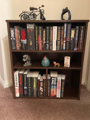 Real Living Alderwood Brown 5-Shelf Bookcase