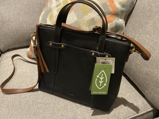 Fossil felicity sales satchel black