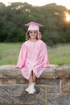 Herrenbek Shny Graduaton Cap And Gown 2024 2025 Tassel Adult Set For