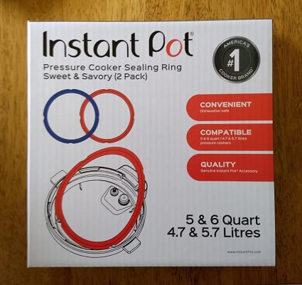 Afdichting Ring past 3 Qt Instant Pot - Vervanging Siliconen Pakking
