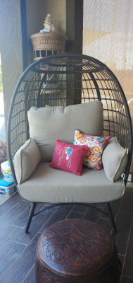 Wilson Fisher Baytree All Weather Wicker Cushioned Cuddle Patio