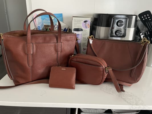 Fossil skylar satchel deals