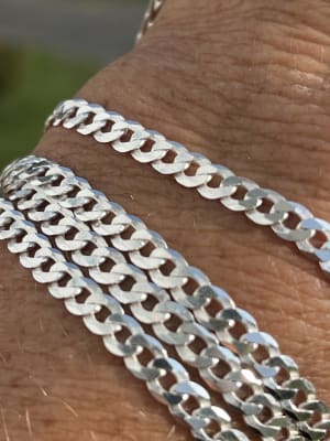 【ADORNMONDE】14K Koda ornate curb chainアンクレット Solid 14K Gold Koda Ornate Curb Chain Anklet | Fine Jewelry