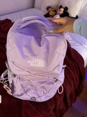 north face backpack jester pink purple The for Women in Lilac | NF0A3VXG-XOM The North Face has updated their classic Womens Jester pack both aesthetically and functionally to meet the needs of the modern user The North Face Jester Daypack