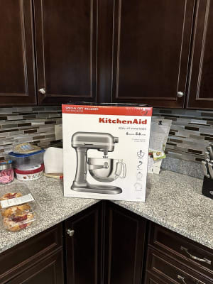 Lawenme 6 QT Deeghaak voor KitchenAid Mixer, RVS Spiraal Deeghaak Bevestiging voor KitchenAid 5.5-6 Quart Bowl-Lift Stand Mixers, Past Modellen KV25G0X, KP26M1X, Pro 600 Serie