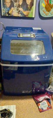 Deco Chef Blue Compact Electric Ice Maker, (IMBLU), Top Load