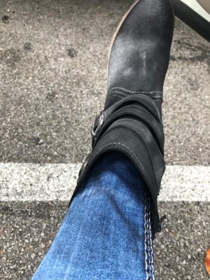 Roan by Bed Stu Lola Leather Boot Women s Shoes in Black Buckle