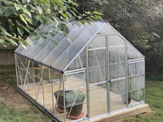 2 m greenhouse rail and plant support kit for Aluminium greenhouses 