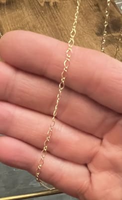 14/20 Yellow Gold-Filled Marquise Long & Short Chain - RioGrande