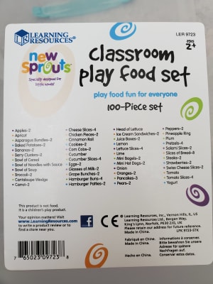 Learning resources classroom play food top set