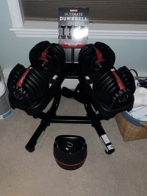 SelectTech 552 Adjustable Dumbbells BowFlex