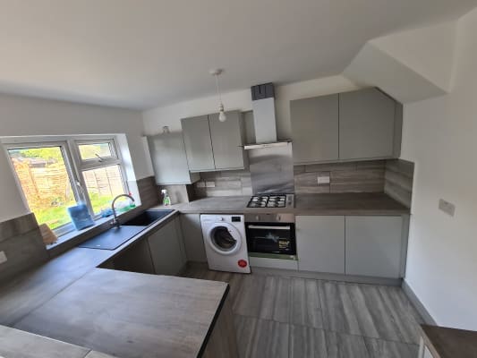 Wickes Madison Grey Gloss Handleless Base Unit 300mm Wickes Co Uk