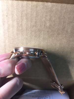 Hybrid Smartwatch Tailor Dark Navy Leather