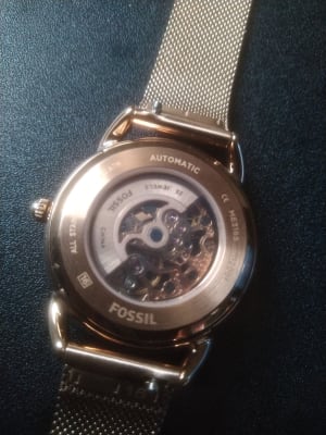 Tailor Mechanical Stainless Steel Watch 