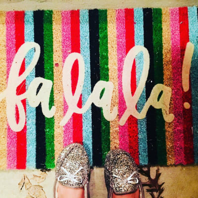 Glitter moccasins shop old navy