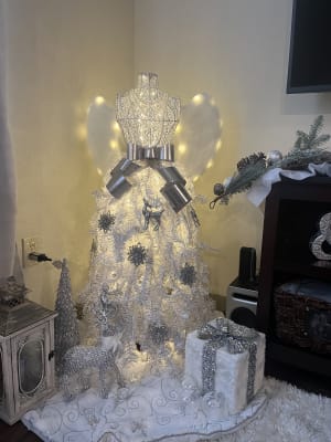 Winter Wonder Lane 4' Vixen Light Angel Pre-Lit LED Artificial Christmas  Tree | Big Lots