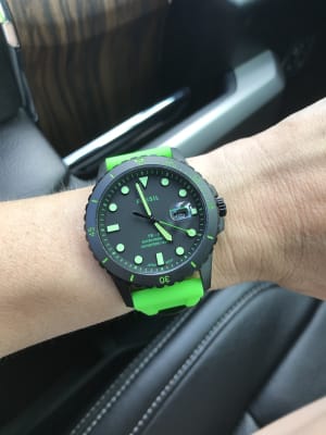 Fossil watch glow in the dark hands Clearance