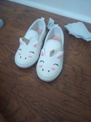 Unicorn shoes size 2 hotsell