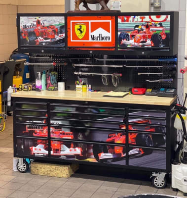 Garage workbench outlet homebase