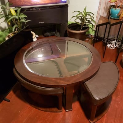 Marion Coffee Table Dark Brown Dufresne Furniture and Appliances