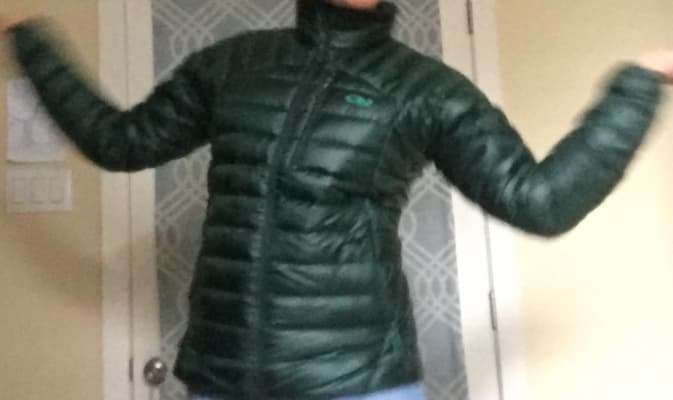 outdoor research women's helium down jacket
