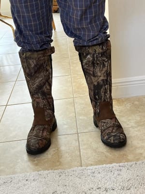 Rocky Men s Low Country WP Snake Boots Mossy Oak elliottsboots
