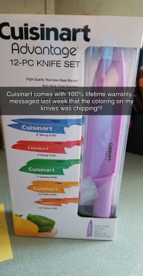 Cuisinart Advantage 12 Pc Knive Set With Blade Guards for Sale in Whittier,  CA - OfferUp