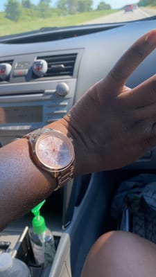 Sadie Multifunction Rose Gold-Tone 