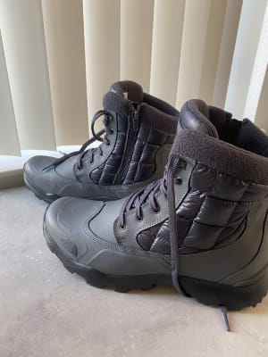 mens thermoball boot zipper