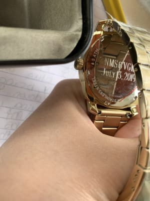 Gold-Tone Stainless Steel Watch 