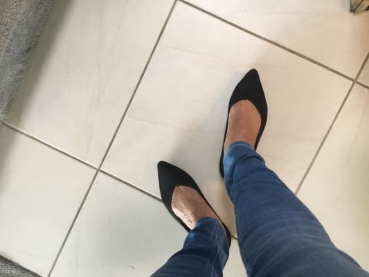 Old navy top pointed toe flats