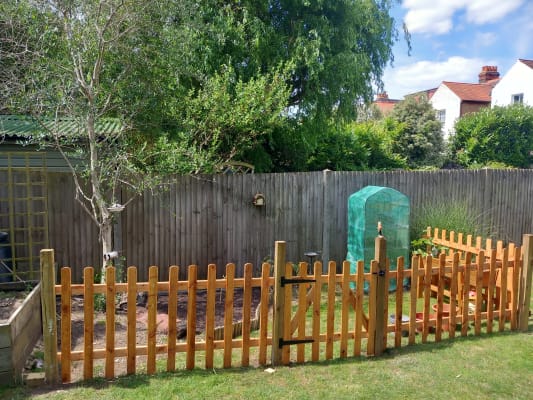 Wickes picket best sale fence