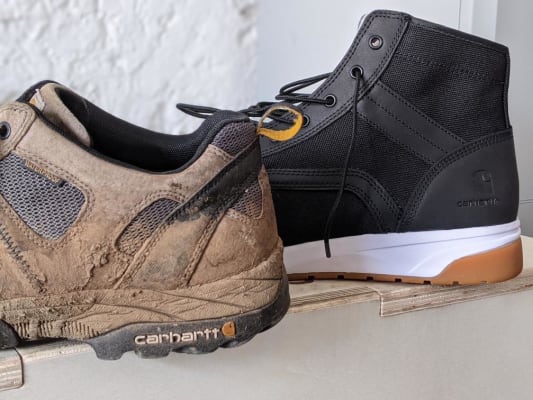 Carhartt Men's Force 5 inch Lightweight Sneaker Boot - Nano Composite - 11 - Black Textile