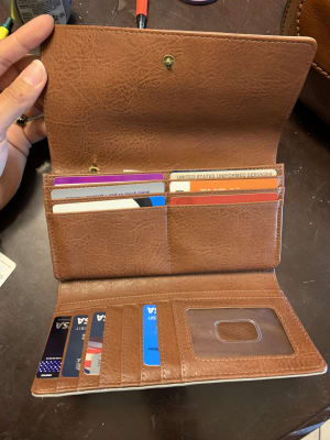 Logan RFID Flap Clutch - SL7832745 - Fossil