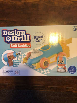 Toy car with drill sales