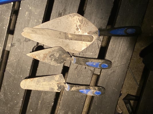 Wickes Builders General Purpose 4 Piece Trowel Set Wickes