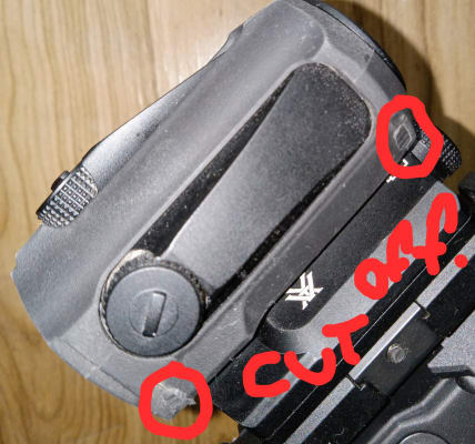 Vortex Optics SPARC AR Red Dot Sight 2 MOA Dot Multi-Height