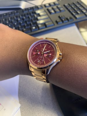 Sadie Multifunction Rose Gold-Tone 