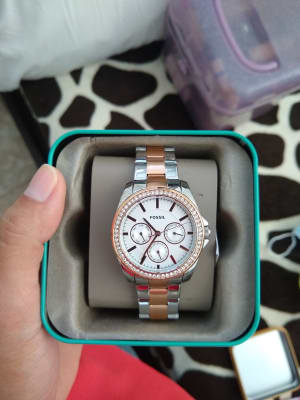 Two-Tone Stainless Steel Watch 