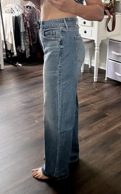 Old Navy Extra High-Waisted Trouser Wide-Leg Jeans for Women