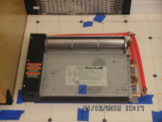 K120 Twin Flow Toe Kick Heater K120 Twin-Flo III Kick Space Heater