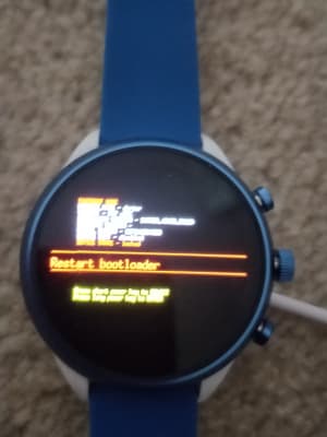 Fossil Sport 41 mm Blue Silicone 